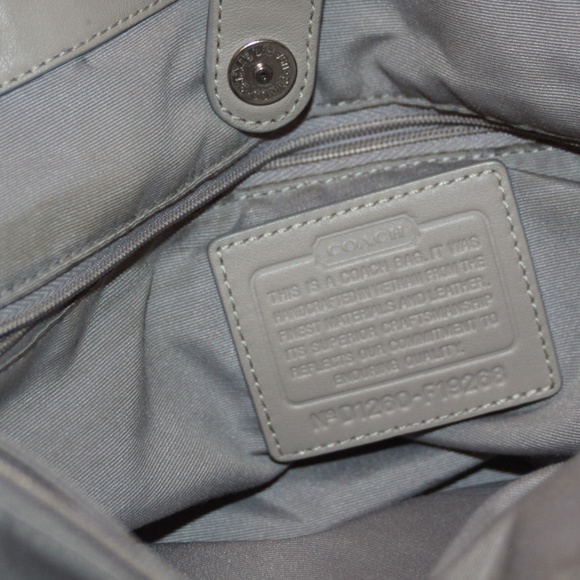 Coach 19268 F19268 Soho Signature Optic Linen Purse - Picture 7 of 7